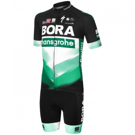 Tenue Maillot + Cuissard à Bretelles 2020 Bora-Hansgrohe N001